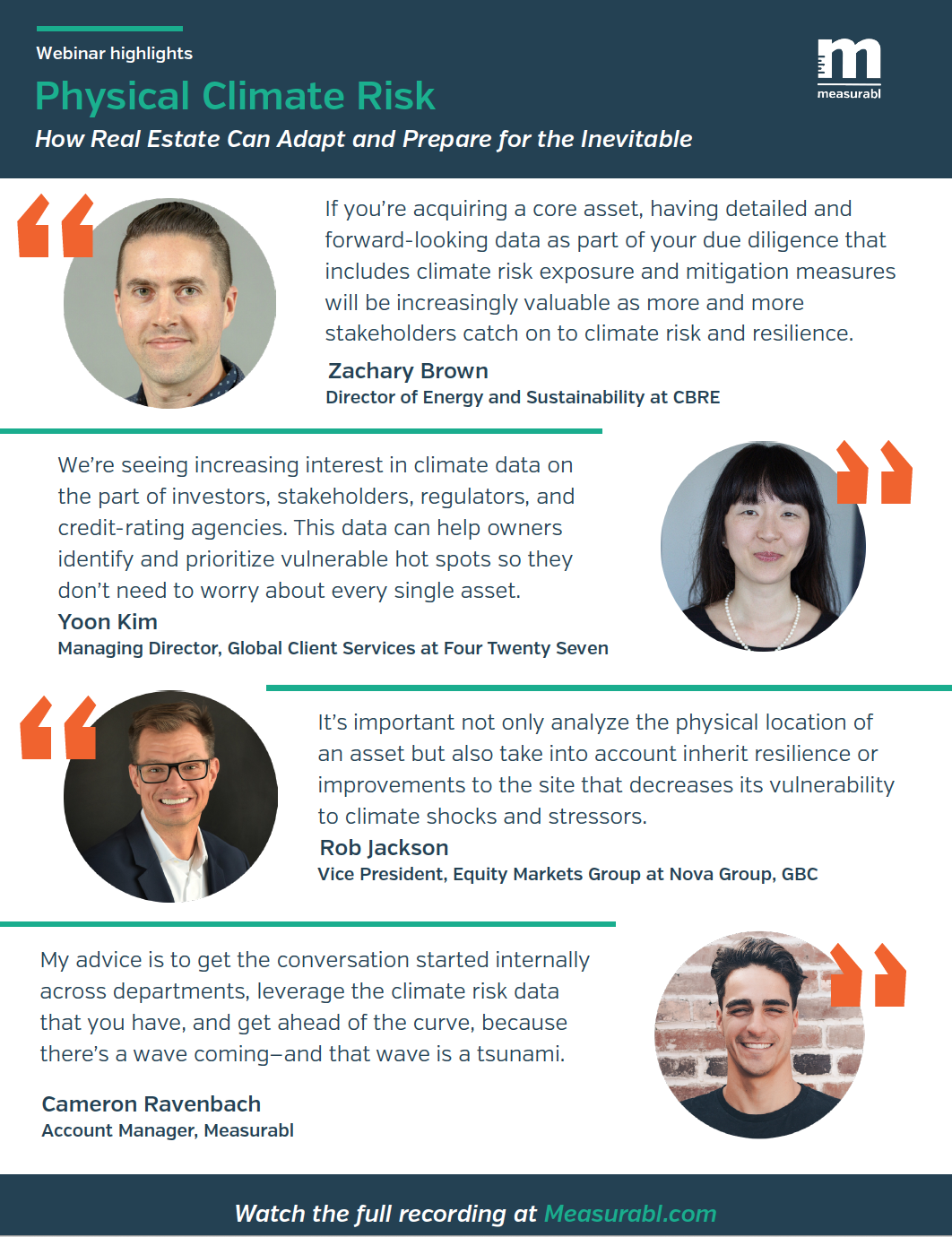 How Real Estate Can Prepare for Climate Risks | Measurabl